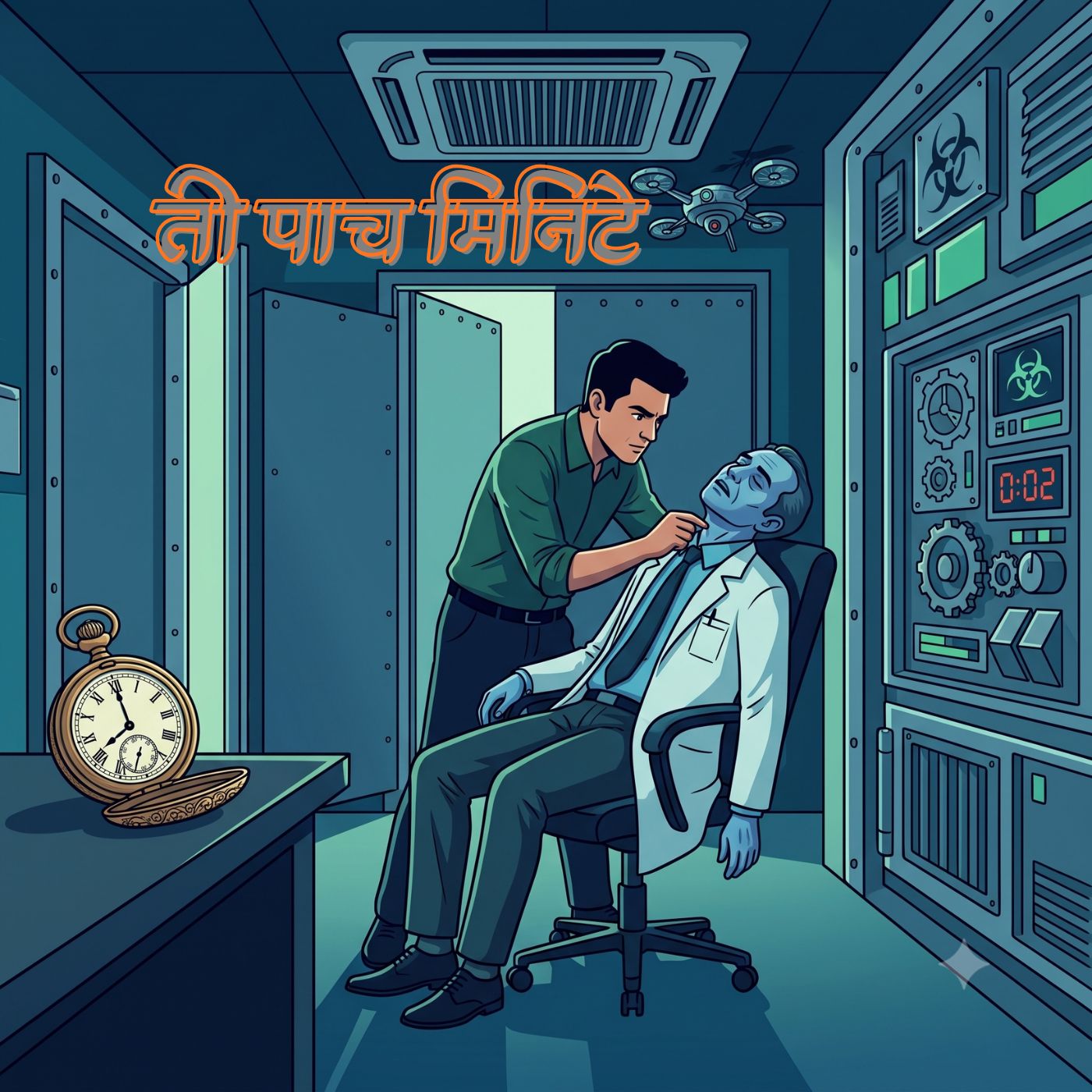 ती पाच मिनिटे